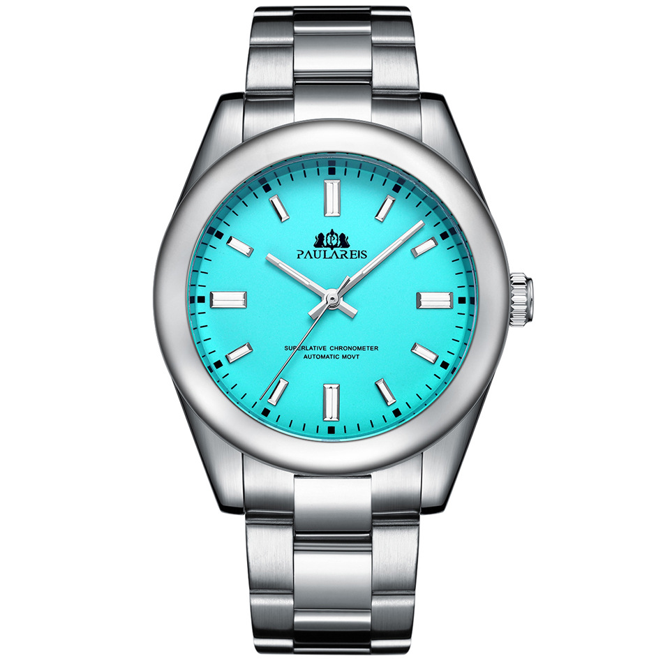 Automatic Mechanical Luminous Steel Band Watch