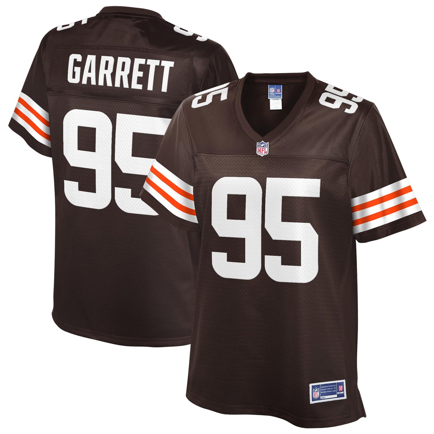 NFL PRO LINE Womens Myles Garrett Brown Cleveland Browns Team Player Jersey