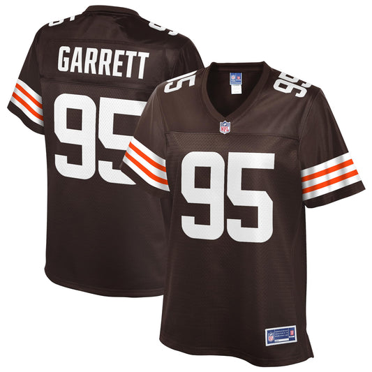 NFL PRO LINE Womens Myles Garrett Brown Cleveland Browns Team Player Jersey